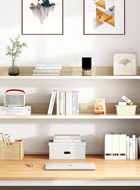 简易书架桌置面架铁办公室桌艺上收纳架学生宿舍书BDI桌整物理架