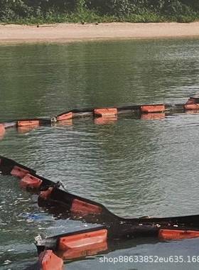 外挂油型浮子655式橡胶围油栏WT1000海上溢拦J污带WJ8000T型围油