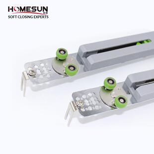 虹信柜移门缓冲器阻尼YRD器推拉趟门轨滑轮拉衣门门道衣橱防撞器
