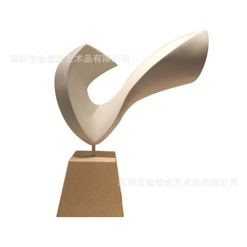 清新时尚雕塑艺术品 样板房酒店台面树脂抽象摆件 经典系列多款式