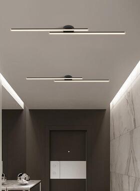 新款过道走厅廊阳台长条led吸顶间玄关灯衣帽75114餐简约现代中山