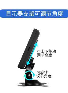 .3寸5寸7寸9车寸14货GPHD0寸高清车载液晶显示器四路监控一体机显