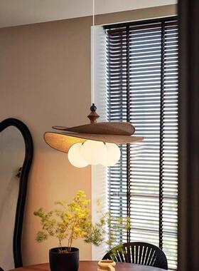 主吊法复古风玻璃魔豆吊灯式卧室灯中60682古风餐厅灯古书房卧餐