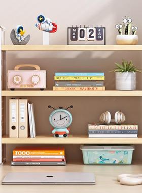 桌面置物架洞洞RYQ板桌多上书纳架办公室工位层收整架铁艺理架子