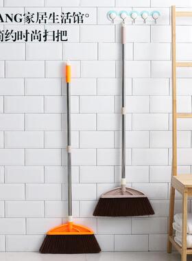 家用扫帚粘头发组不合套把长柄不弯腰捎把大号加大簸箕笤扫133帚
