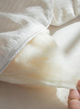 大豆纤维子冬被棉被通芯春秋学生宿被舍单人加厚子四季RYM被用