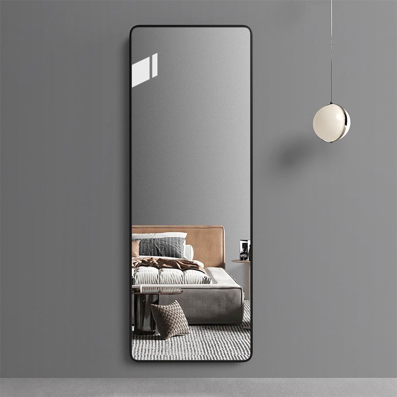 自粘免打孔全身镜玻璃挂门