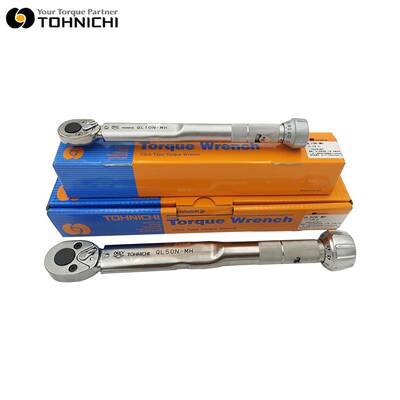 东日TOHN头ICHI棘轮可调力扳手584QL10N-H系扭列金M属滚花手柄型