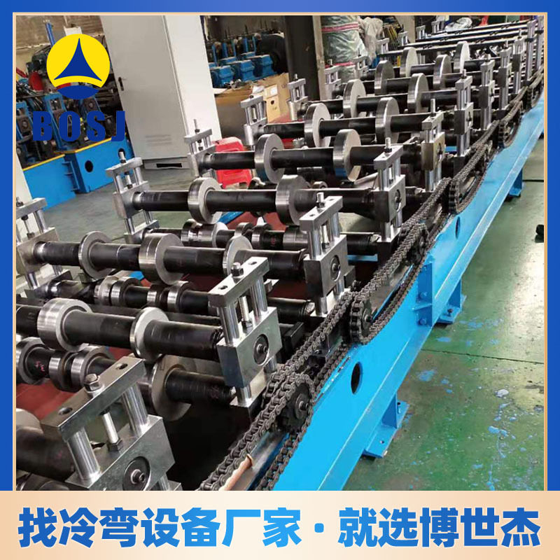 十六折型材滚压生产线 网络机柜 九折型材 十三折型材设备