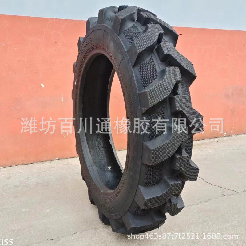 8.3-24拖拉机轮胎水旱两用人字花纹厂家直供拖拉机农用轮胎