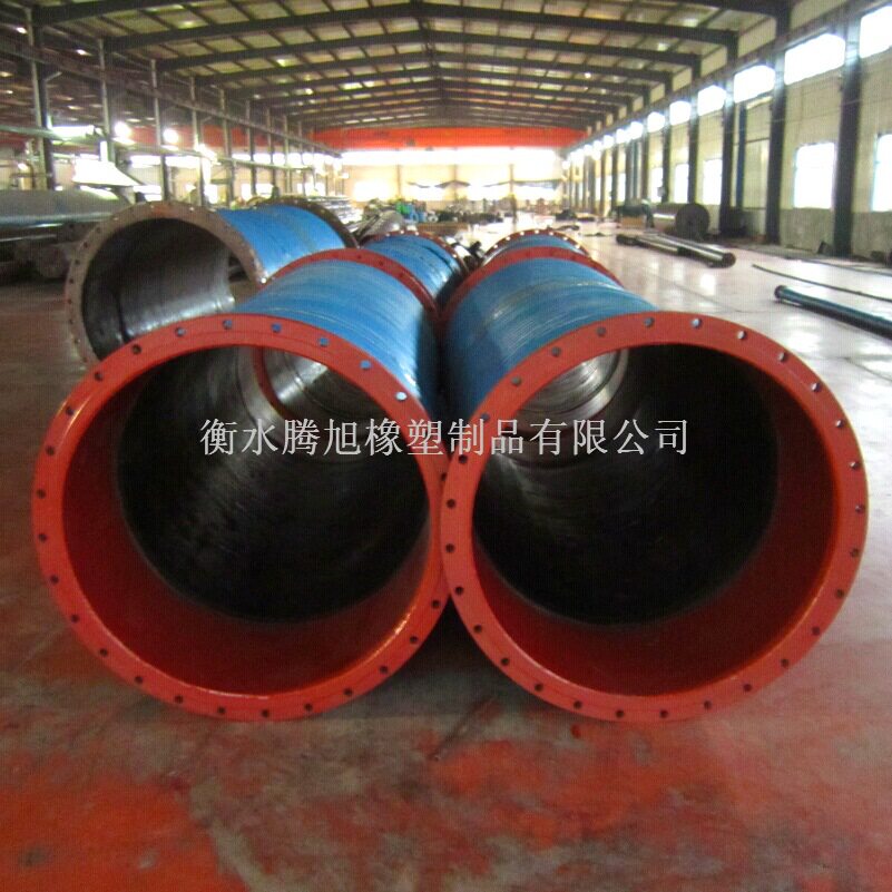 直径500毫米吸排水钢丝橡胶软管夹线高压输水管高压输水专用