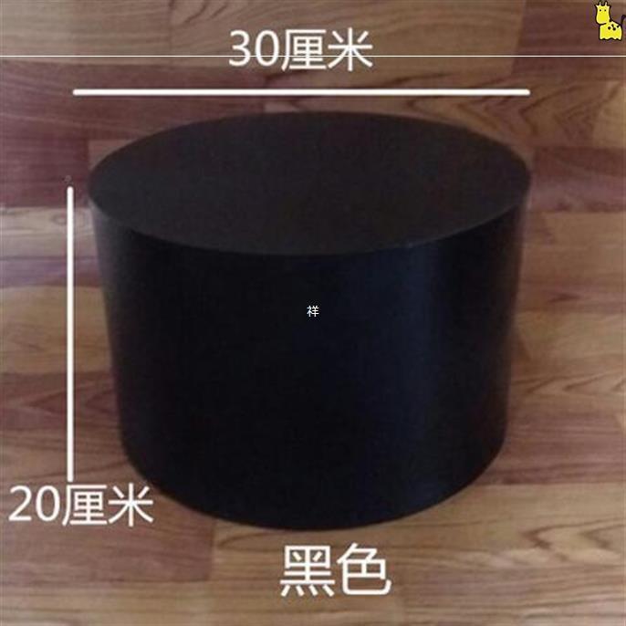 儿童摄影道具柱子拍摄道具木HJY墩圆影楼创意圆拍照多色凳条纹凳