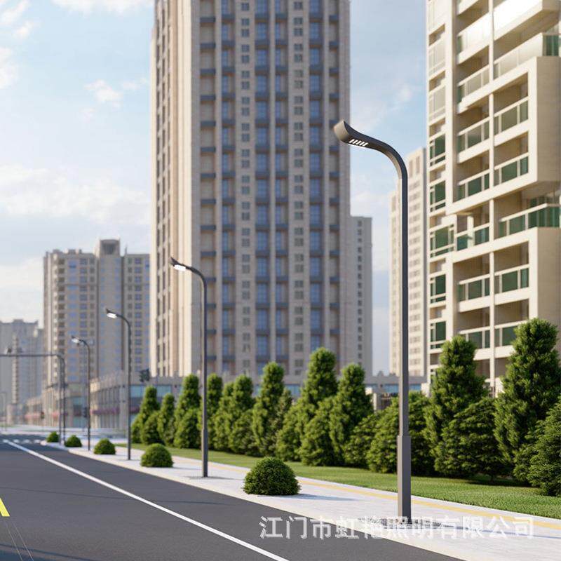 双臂太灯阳路户外公市园YRV广场电LED高杆灯小区能产业园道路照明