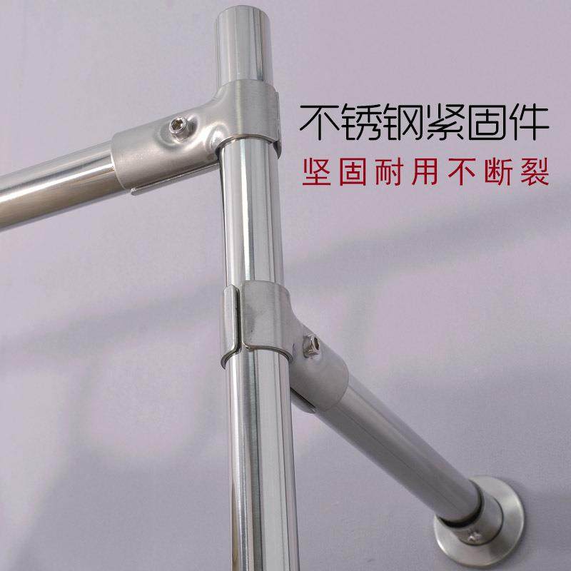 不锈钢开放式钉墙红金衣挂网柜属架彻墙MJS衣帽间服装衣杆顶天立,家装主材,卫浴五金组合套装/挂件套餐,淘宝优惠券,粉丝福利购,淘宝优惠卷