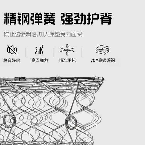 环保棕榈防护脊床垫家加用出租屋静音好眠厚床M663垫榻米透气潮榻