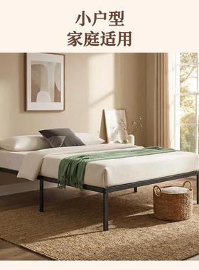 FFQ铁单平艺床家用卧室床人台铁架酒店民宿双人可拆卸铁艺床架