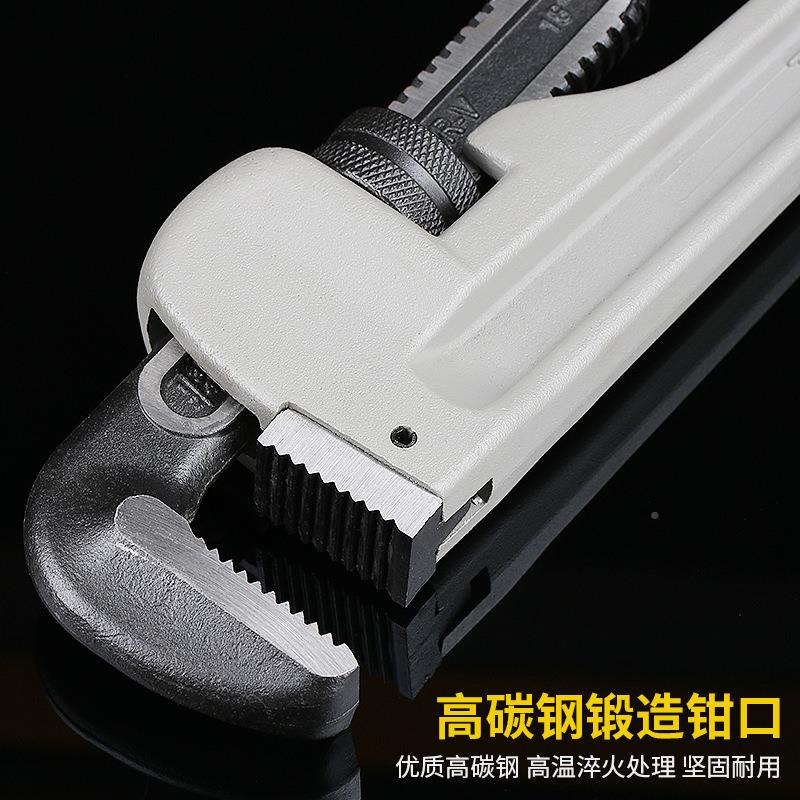 BIG波斯铝合金柄水管钳管子水电安管装工具管扳手油田钳子圆钳
