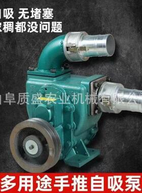 小油型养动殖场农场泵AAS抽粪柴驱动泵电启泥浆泵