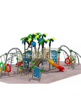 户爬儿TX-50491攀爬组合童拓展训练健身运网动外器材多功能攀爬架