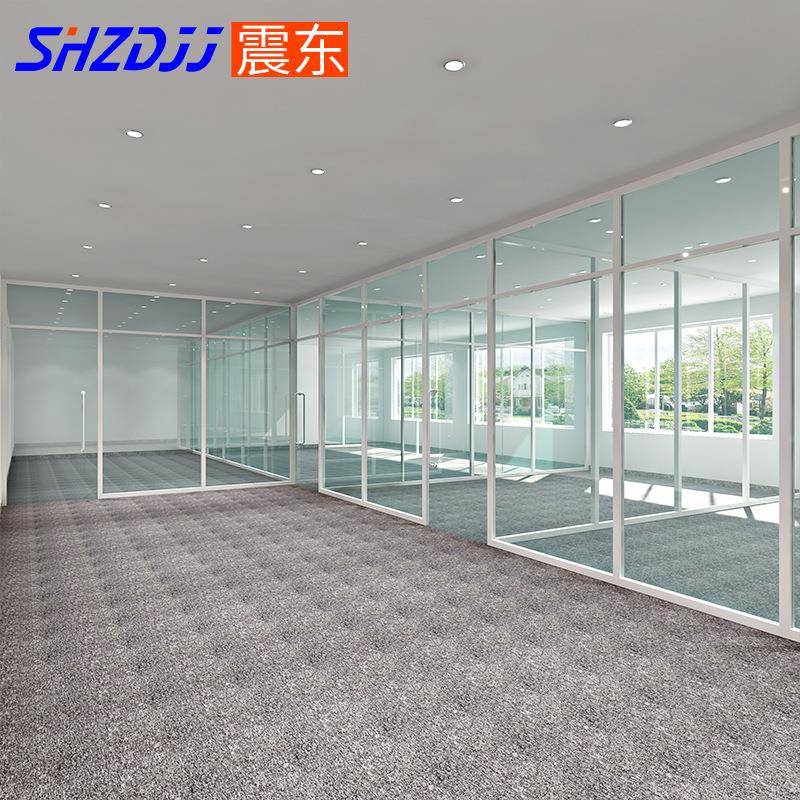 335上海风厂家室玻璃隔断办公卫生间隔断酒店钢化玻屏隔断璃墙