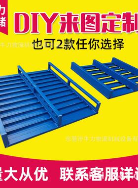 铁托盘物流防卡板叉车钢托盘YWX周仓货架铁栈板镀转库锌锈钢制