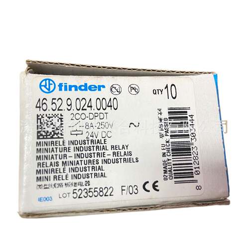 意大利FINDE2R继电器中间继电器4.5.9.024.0CAP0640