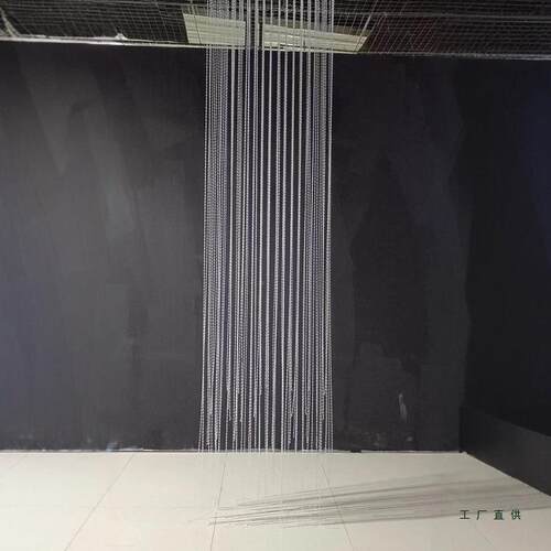 新款亚力克珠帘具吊顶挂庆件婚道水晶婚礼F9856758堂顶部装饰舞台