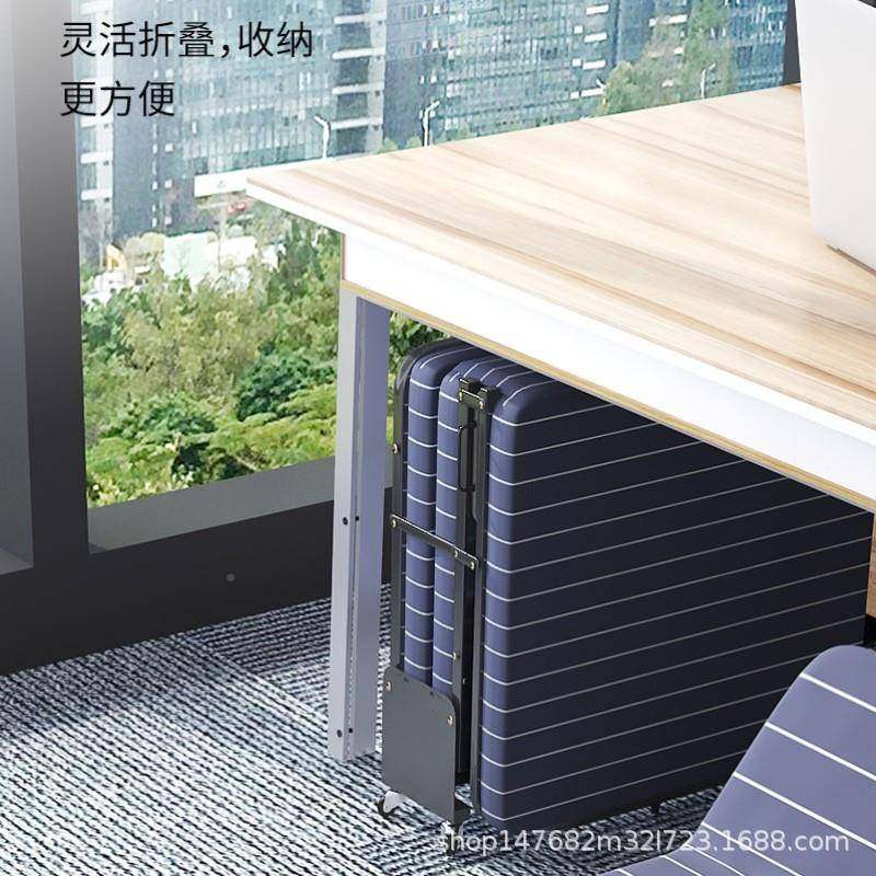 椅办公室折MYB-三折床硬单人床家用午休床午睡床成人陪护床睡床板