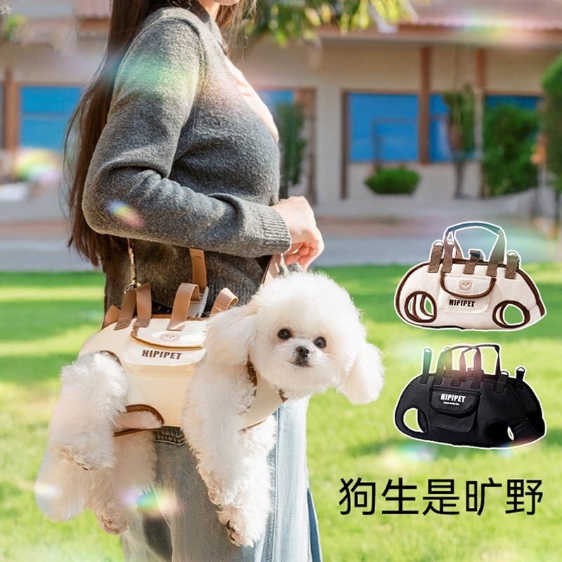 宠物狗狗小型犬便携可斜跨宠物外带包卡通背带包猫咪多功能宠物包