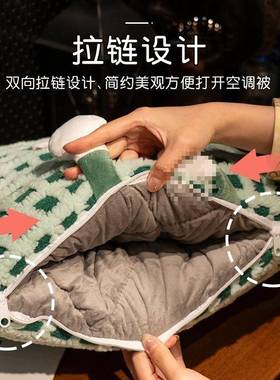 抱被子两枕用毯子合一车用夏季加CYWOKRZM厚车二汽载车办公室午睡