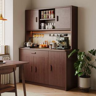 酒柜餐边柜靠墙一体柜家用厨客房储备餐柜橱厅VDB置物柜子物柜茶