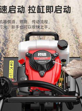 质造汽油微耕机型手沟扶旋耕机农用新款农耕刨机犁小地开土LHV翻