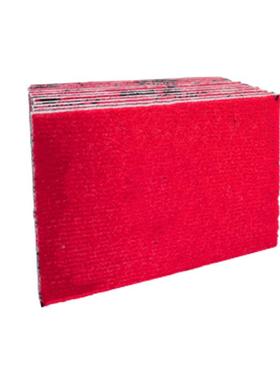 2寸金背绒海绵纸砂砂面红色灰色单圆盘砂纸五木工家具打磨RUR抛光