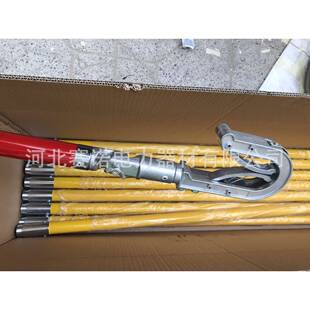 多多角度高压接地棒2米JDX-WS-T角双舌线夹接地棒多角度挂钩接地