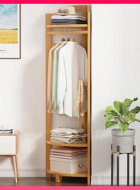 G3Y实木20220901转角衣帽架空间卧室落地挂架简N衣易衣柜省放衣服