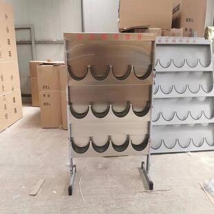 锈钢3式 安全帽存放架摆540放架帽架04安全帽不寄存架304落地展示