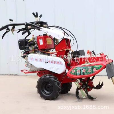 大葱开沟上用土机XEQ1马力柴油马力微耕机大农小型培土0机
