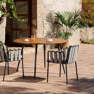 1127别墅庭院休阳餐闲藤编桌椅酒店民宿户外创意椅水防晒露防