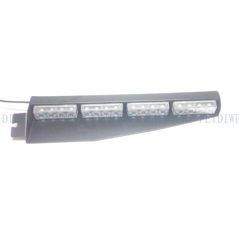 020033W2汽车专业LED02003吸2盘灯闪爆灯前挡铲子灯频闪灯3LED