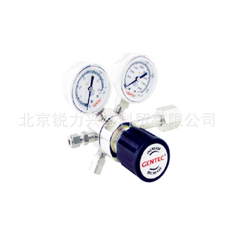 捷锐单级式不锈钢减压器R21系列R21SLMK-DGW-00-00高纯气体减压器