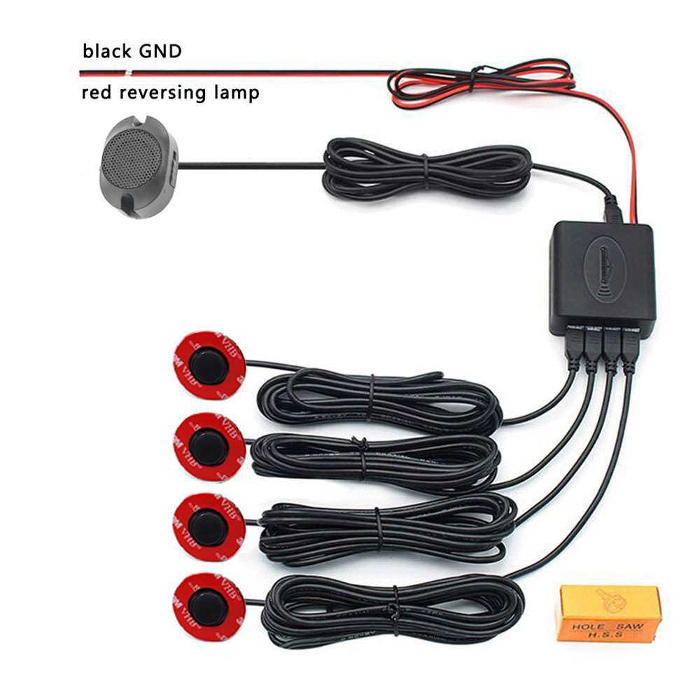 汽车倒车检测雷达4 6探头传感器蜂鸣提示停车倒车防碰撞倒车雷达,3C数码配件,摄像机配件,淘宝优惠券,粉丝福利购,淘宝优惠卷