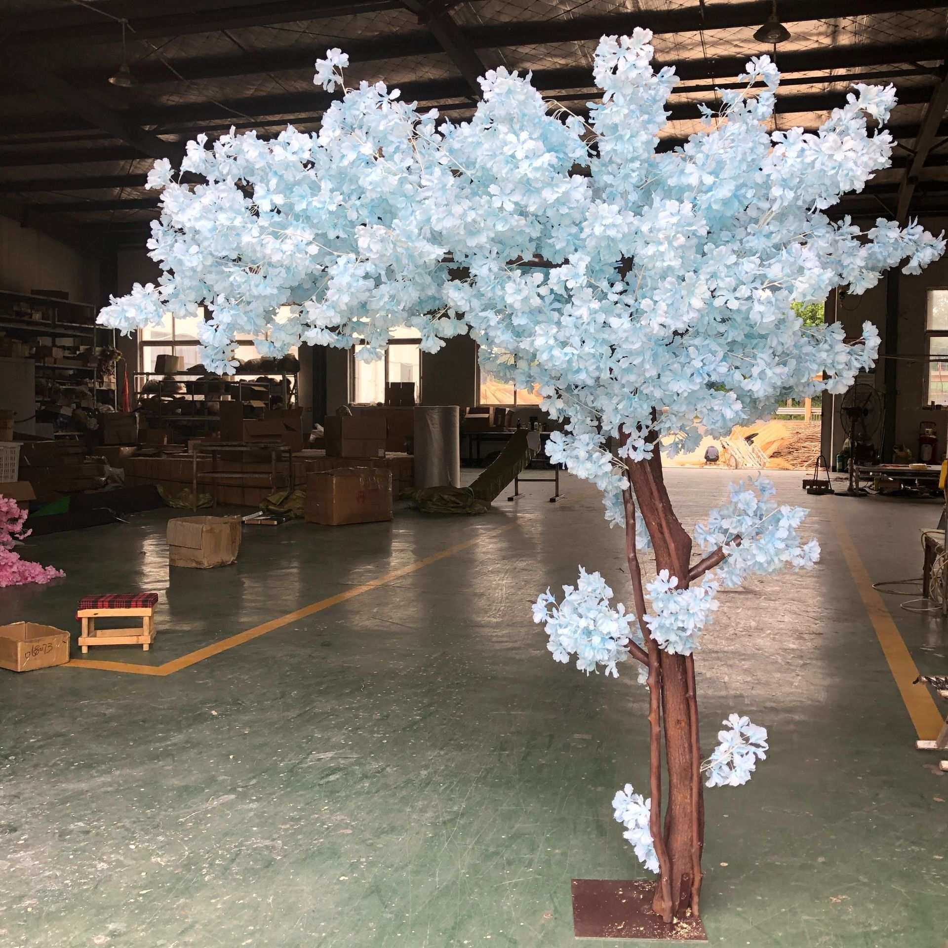 装饰仿真树缨花树桃花树活动场地商场酒店过年装饰品布置高仿真