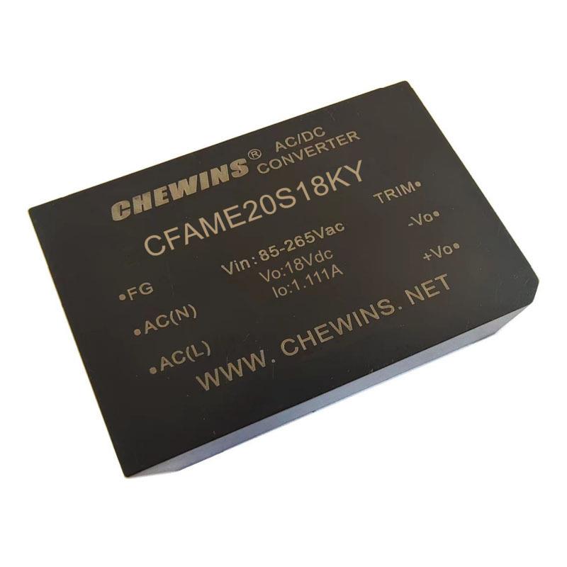 CFAME20S05KY光耦加保护AC-DC电源模块127V转5V输出20W隔离3000V