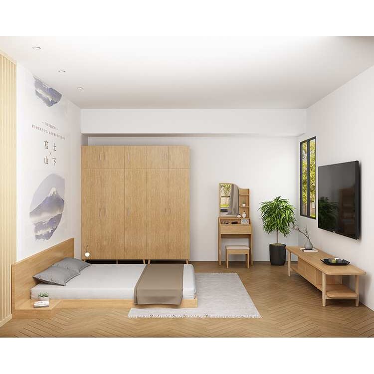 榻榻米床ins日式矮床1.8米单双人床架阁楼公寓1.5m板式床工