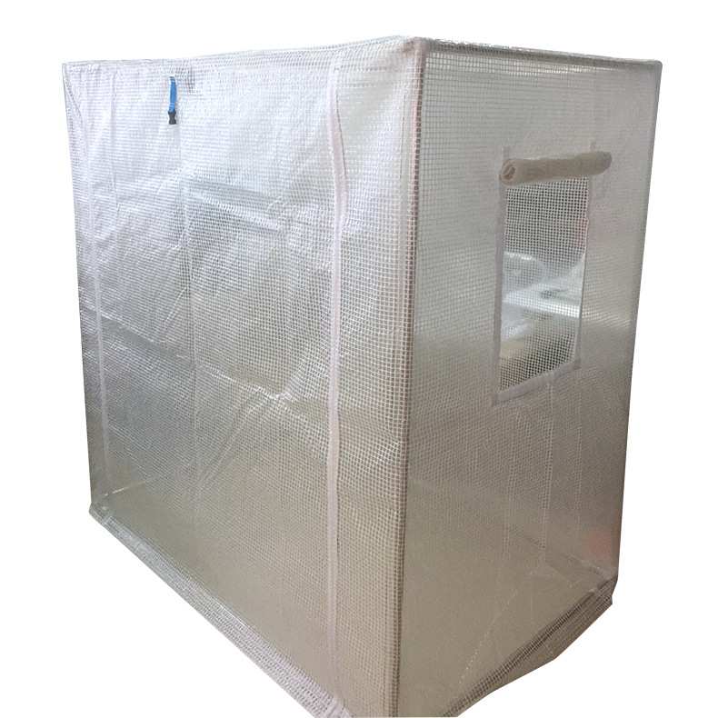 工厂定制加工花房平顶育苗棚保温棚 育苗架阳台温室简易保温棚