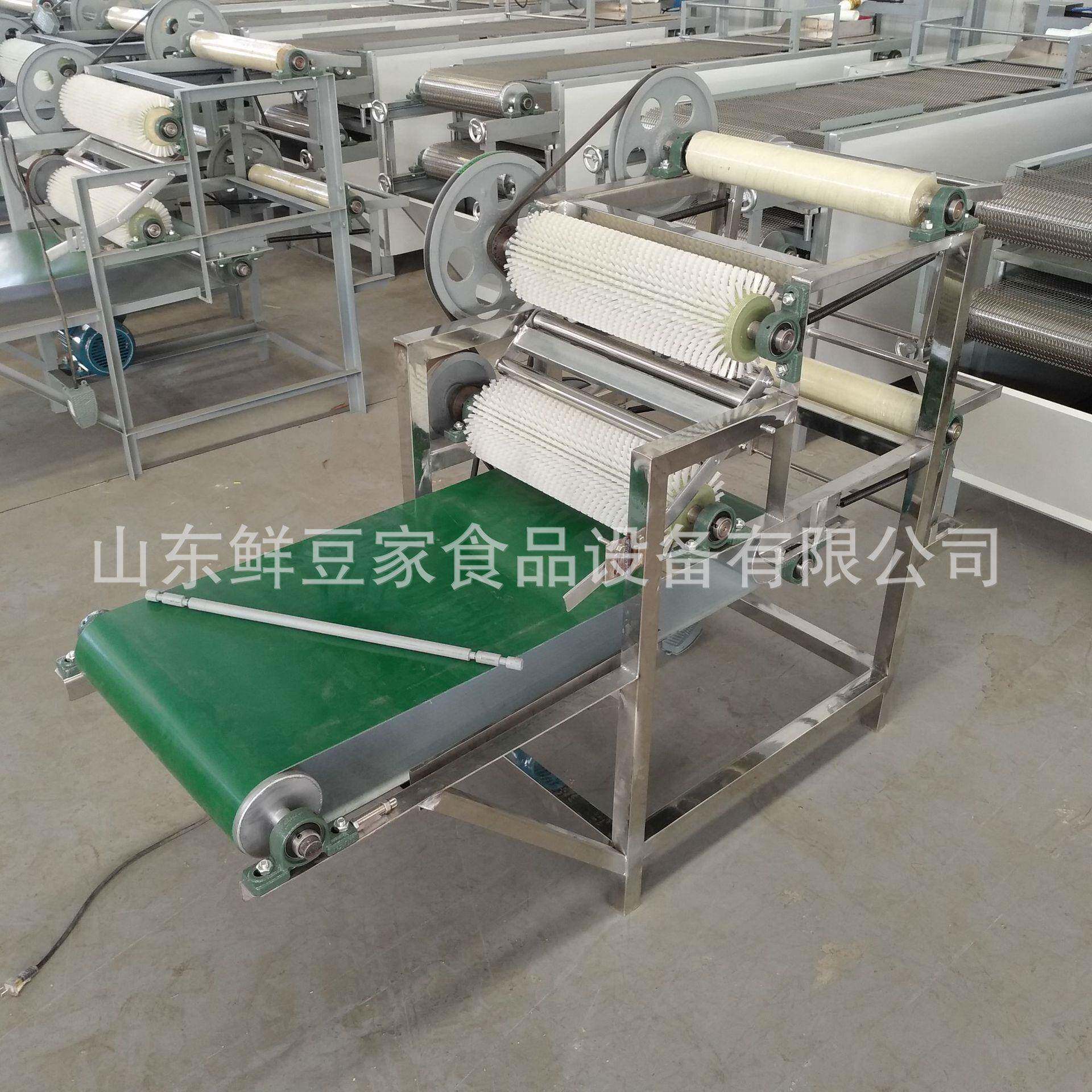 江苏豆腐动皮机 小型干腐豆皮机 全自豆腐皮机手工344豆腐皮机