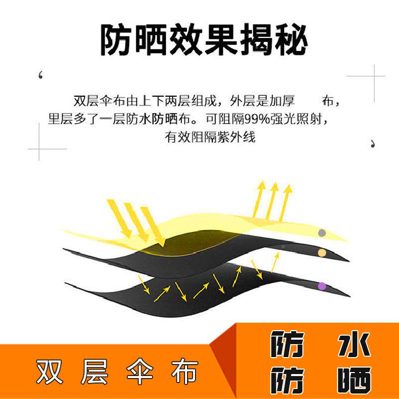 凯元大号3米滩伞广太阳伞庭院户外704遮阳告伞沙钓鱼摆摊帐篷伞底