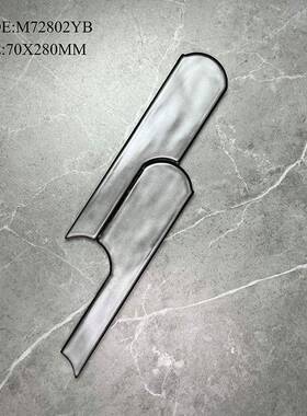 光手工砖70X280窑变模40957花面特复色餐厅酒色吧亮古彩花砖酒店