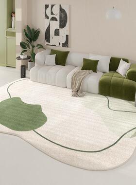 XSYR-CY00地毯客厅222i新款发茶几毯卧室ns风床边毯沙绿色异形不