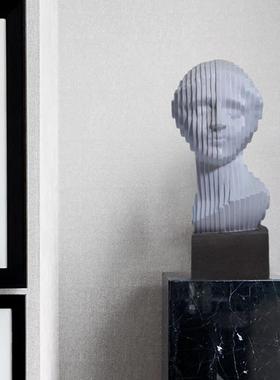 切面大卫雕塑神话人物摆件家居客厅玄关软装饰品摆设树脂工艺品